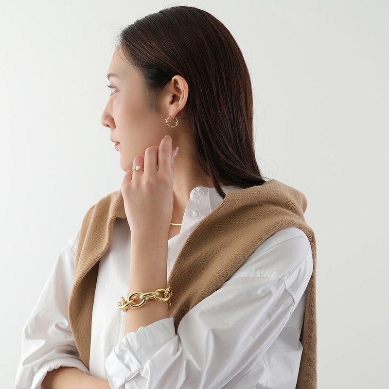Otiumberg オティウムバーグ フープピアス Orbit Everyday Gold Hoops
