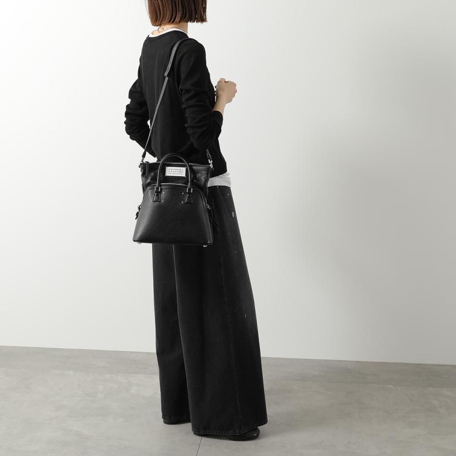 【極美品】マルジェラ　5AC オールレザー　ショルダーバッグ　ブラック メゾンマルジェラ】5AC レザーショルダーバッグ スモール – GQ SHOP