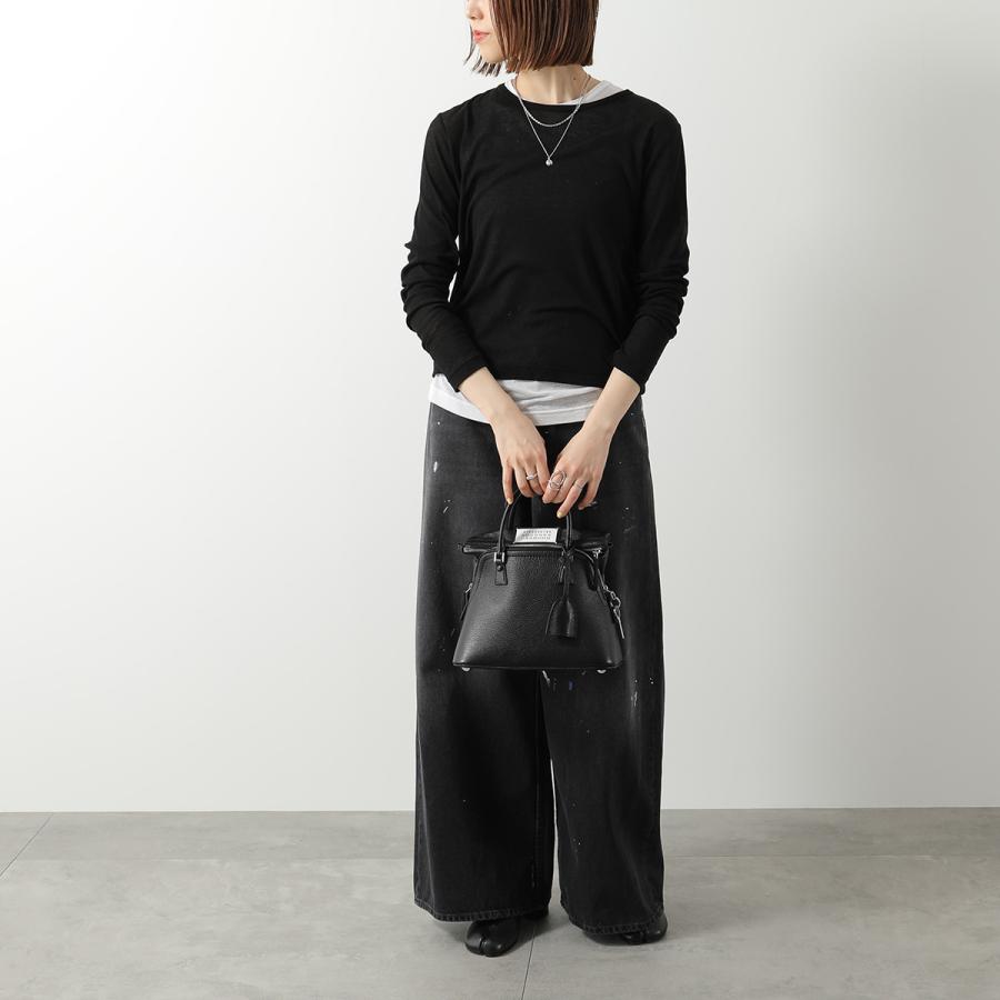 あ*り様 Maison Margiela ブラックショルダーバッグ メゾンマルジェラ Maison Margiela バッグ ショルダーバッグ 肩掛け