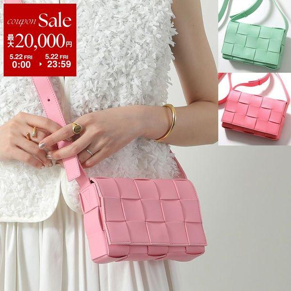 【カラー限定特価】BOTTEGA VENETA ボッテガヴェネタ ショルダーバッグ スモール カセット 730848 VMAY1 レディース マキシイントレ 鞄 カラー2色の画像