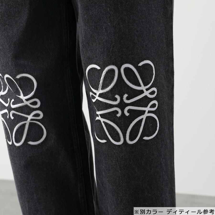 LOEWE ロエベ ジーンズ ANAGRAM BAGGY アナグラム バギー S359Y11XBQ メンズ デニムパンツ ジーパン Gパン 5320/BLの画像