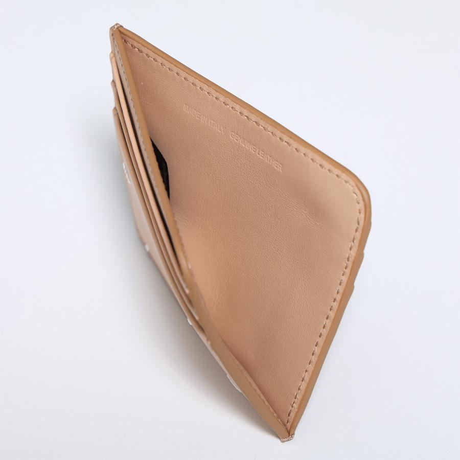21AW新品 メゾン マルジェラ カードケース 財布 小銭入れ レザー Nude Maison Margiela（メゾンマルジェラ） カードケース S56UI0214 P4303