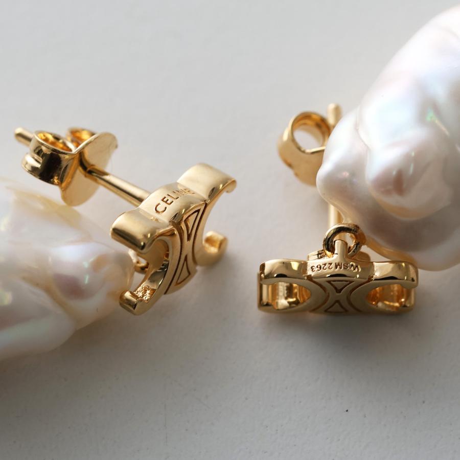 CELINE（セリーヌ） ピアス 46W356BPA.01GI レディース パール