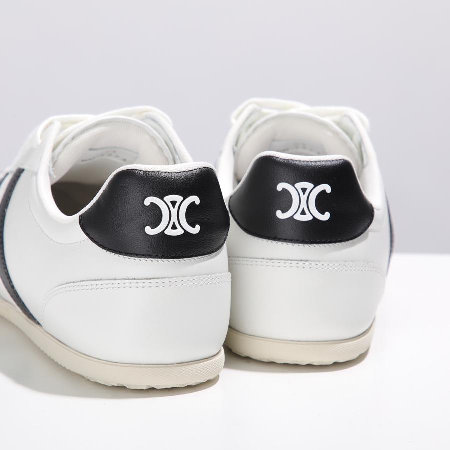 CELINE セリーヌ スニーカー JOGGER ジョガー 359273941C.00AW レディース トリオンフ レースアップ ローカット シューズ 靴 00AW/OPTIC-WHITE/GREY/BLACKの画像