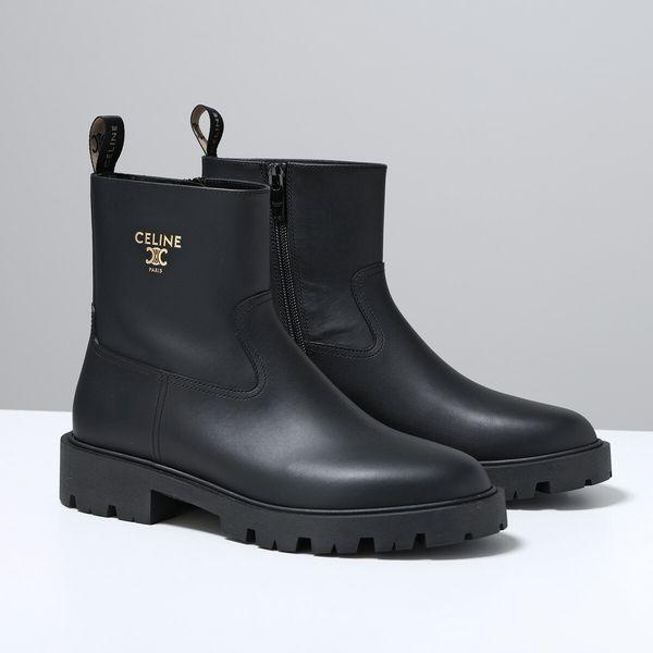 CELINE セリーヌ チェルシー トリオンフ マーガレット ブーツ 黒　39 CELINE セリーヌ チェルシー トリオンフ マーガレット ブーツ 黒 39