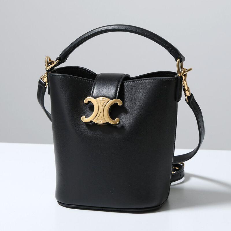 セリーヌ ハンドバッグ ブランドバッグ フォーマル CELINE レザーバック CELINE（セリーヌ） ハンドバッグ Mini Bucket Louise ミニ バケット