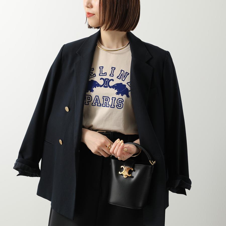 CELINE（セリーヌ） Tシャツ RX0E3671Q.GDI7 レディース ロゴ 半袖