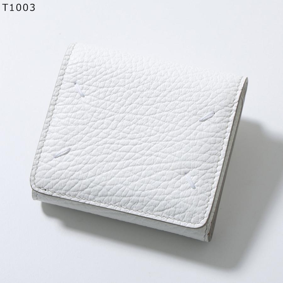 限定値下【美品】メゾン マルジェラ 4ステッチ 三つ折り 財布　ミニ ウォレット Maison Margiela（メゾンマルジェラ） 三つ折り財布 S56UI0150 P0399