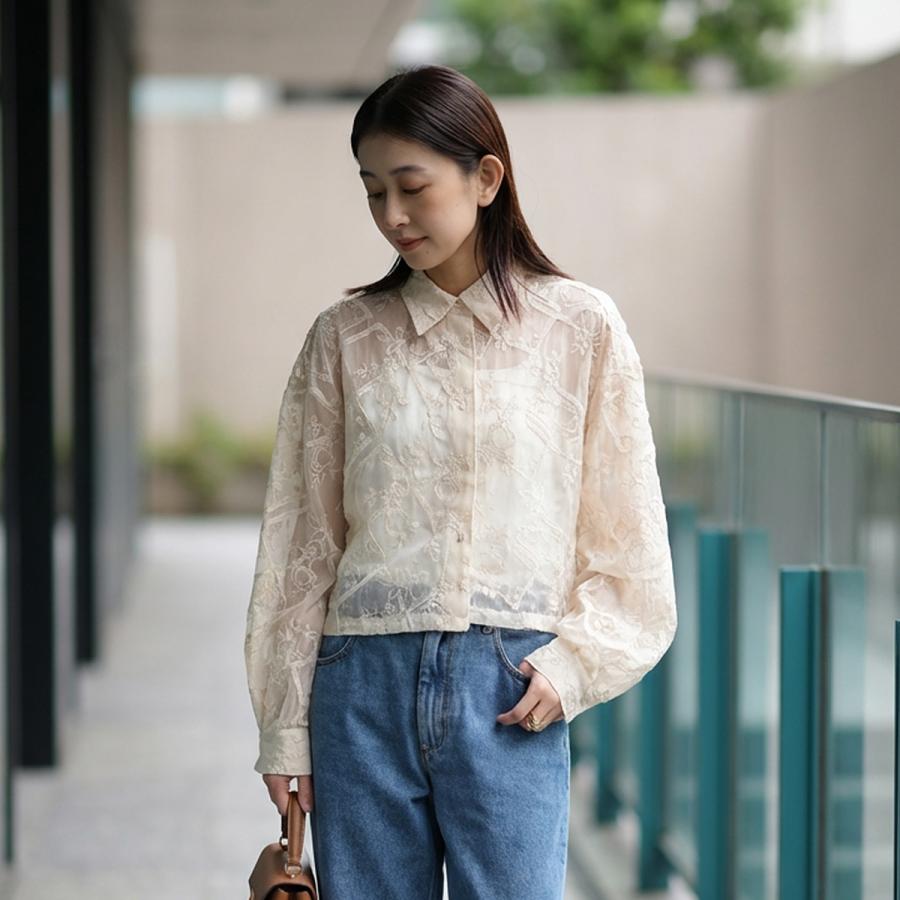 cloche（クロッシェ） クロシェ ブラウス 85550 レディース レース