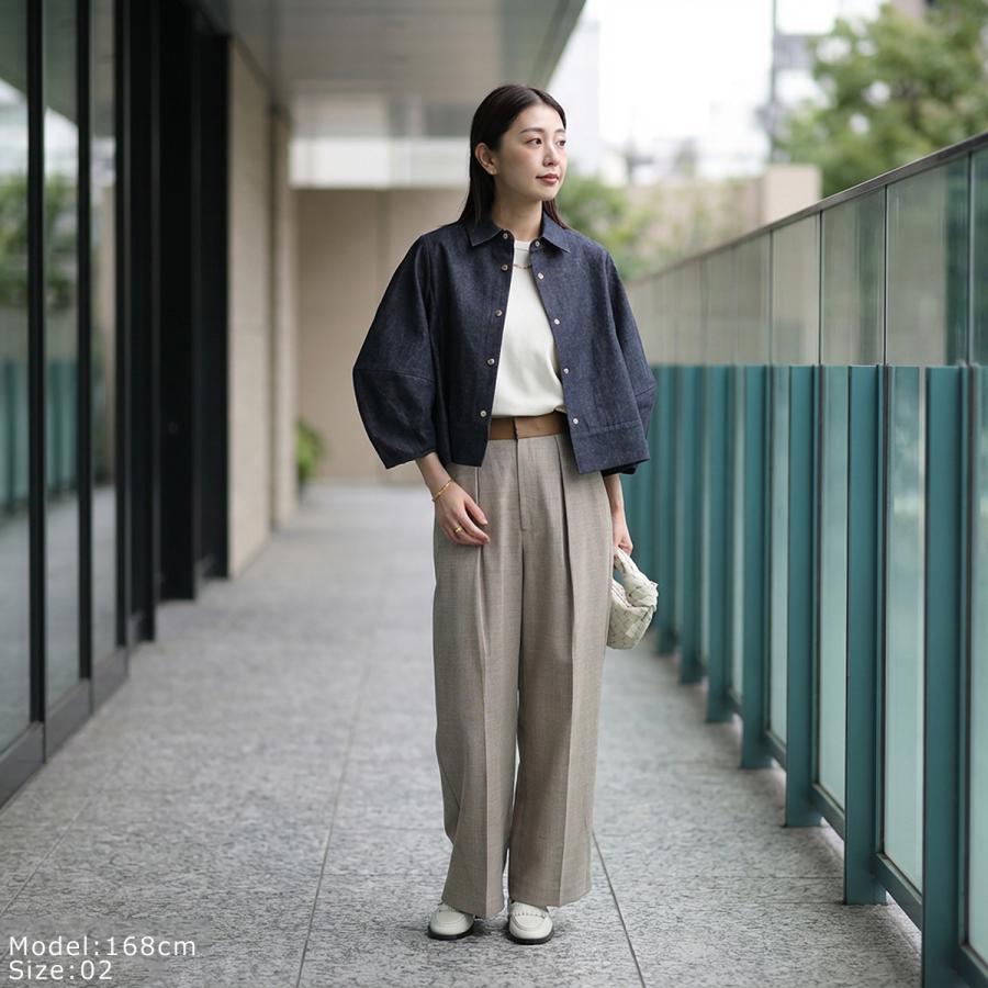 cloche（クロッシェ） クロシェ タックパンツ 86004 レディース