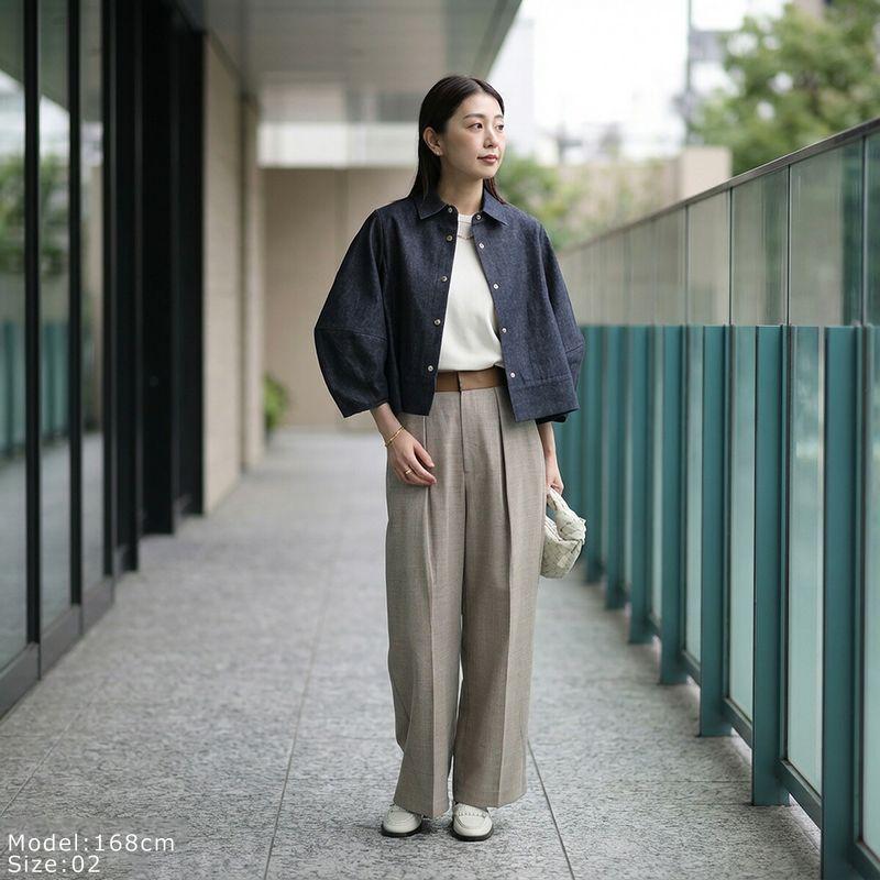 cloche（クロッシェ） クロシェ タックパンツ 86004 レディース