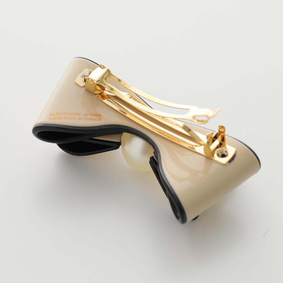 【新品未使用】 アレクAlexander 定番リポンパール　ヘアペン ALEXANDRE DE PARIS（アレクサンドル ドゥ パリ） アレクサンドル ドゥ