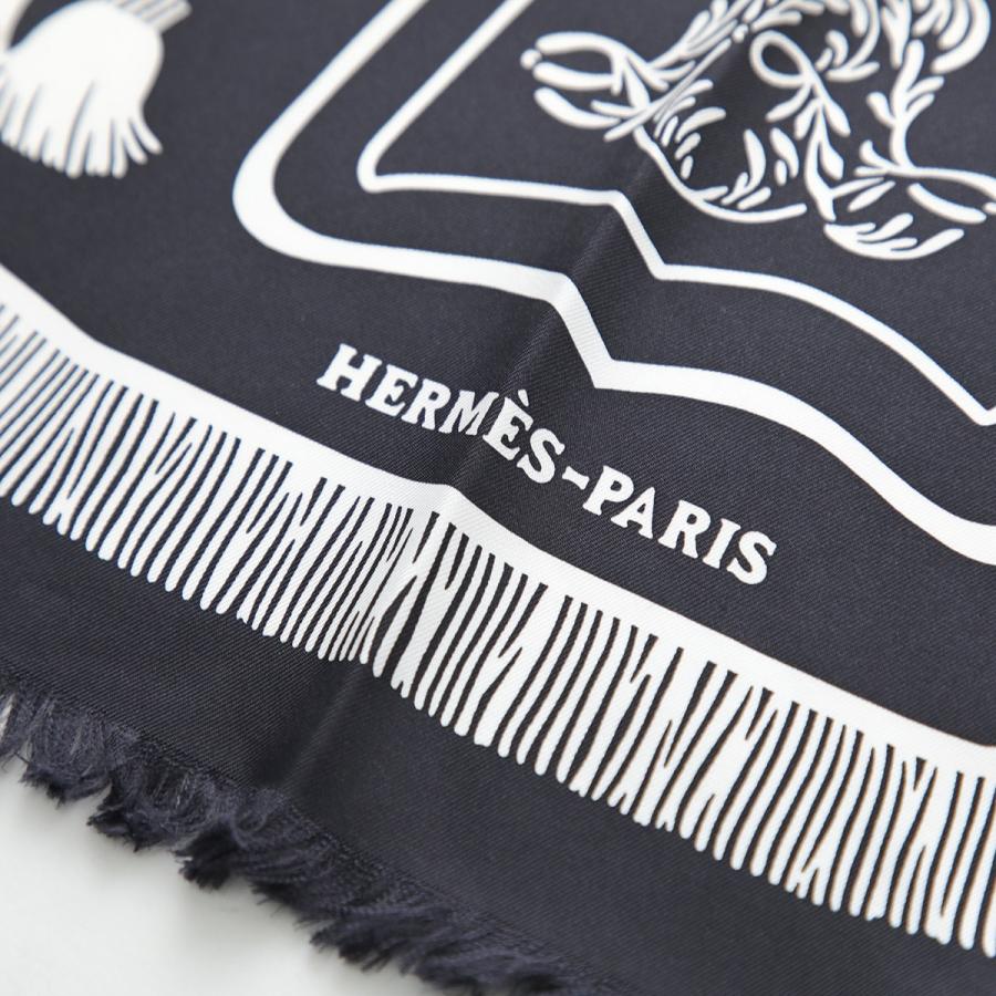 HERMES（エルメス） スカーフ カレH 80 CARRE 77×76 サーベル飾袋