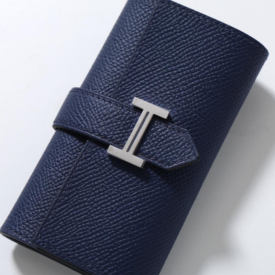 HERMES エルメス　ベアン　6連キーケース　スカイブルー　ロゴ金具 HERMES（エルメス） キーケース ベアン BEARN H047744CK レディース