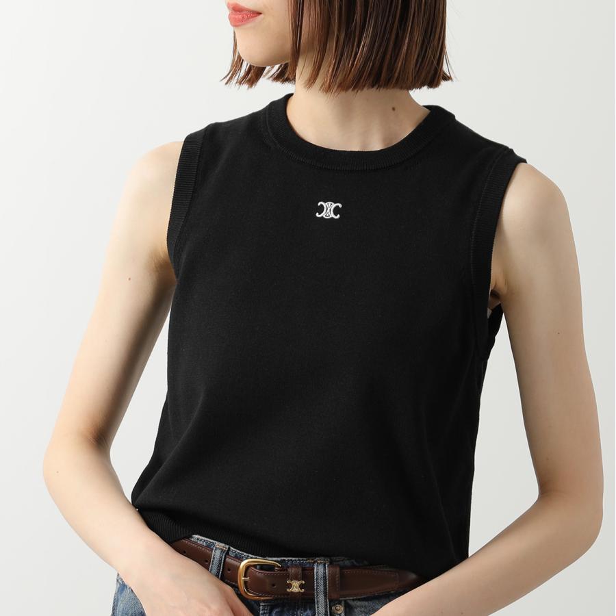 CELINE（セリーヌ） ニットベスト Triomphe トリオンフ RX0I70100.38NO