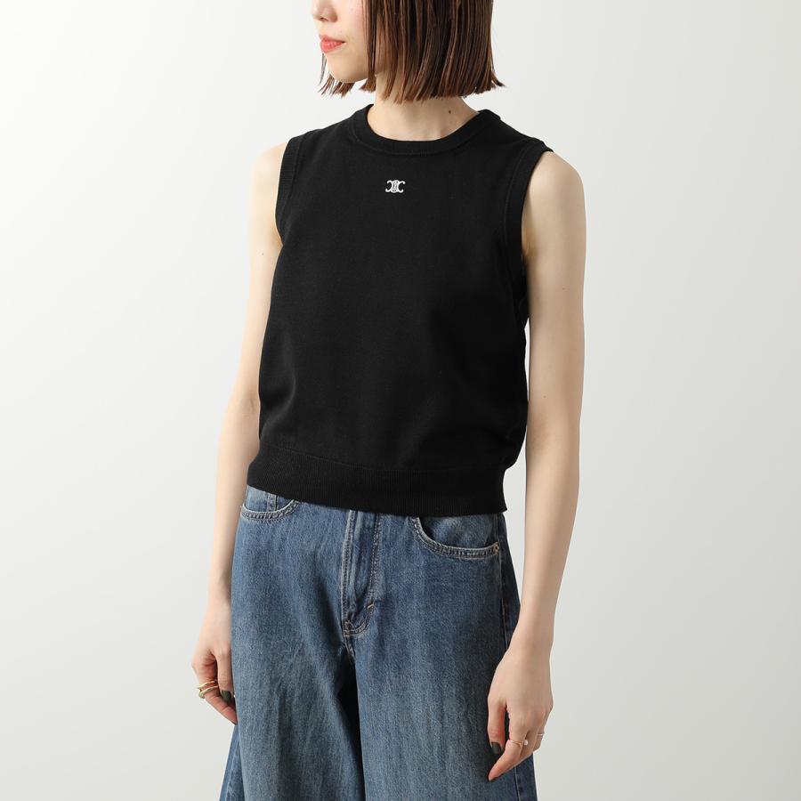 CELINE（セリーヌ） ニットベスト Triomphe トリオンフ RX0I70100.38NO