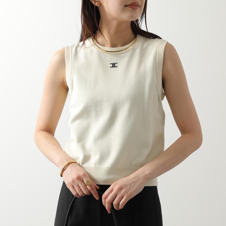 CELINE（セリーヌ） ニットベスト Triomphe トリオンフ RX0I70100.38NO