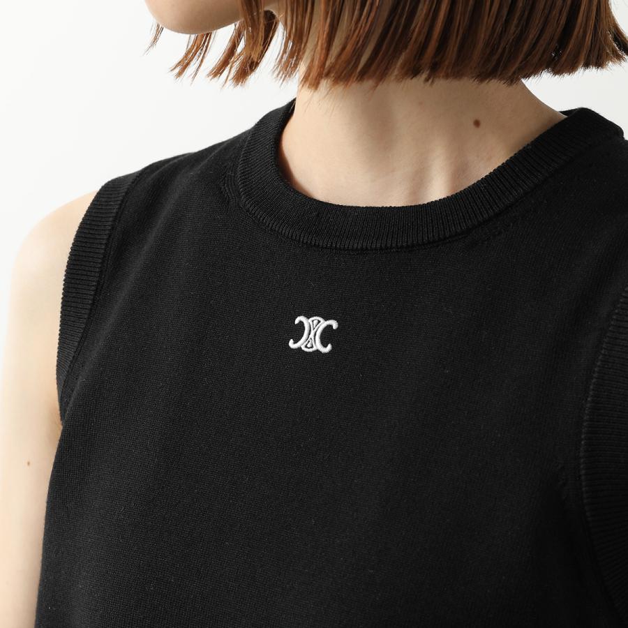 CELINE（セリーヌ） ニットベスト Triomphe トリオンフ RX0I70100.38NO