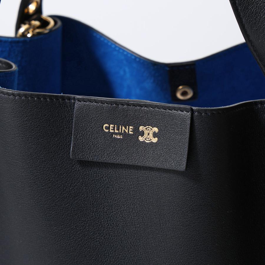 セリーヌ　ネイビー スエード ロゴ ハンドバッグ CELINE（セリーヌ） ハンドバッグ SMALL CUBE スモール キューボ