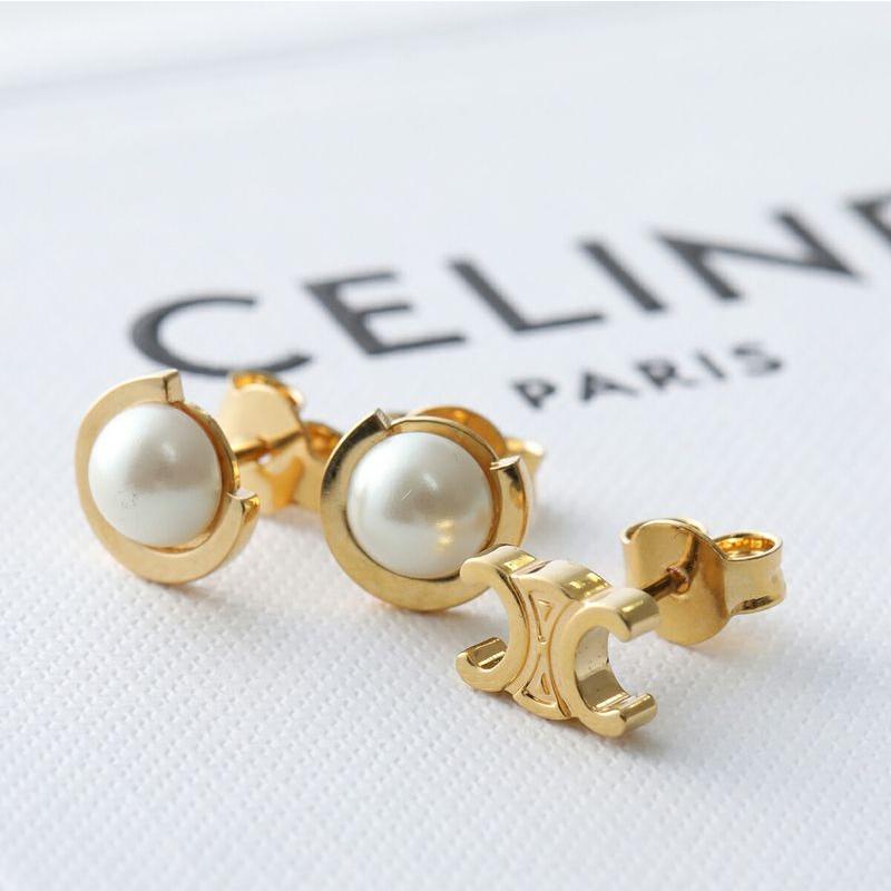 CELINE（セリーヌ） ピアス B104V6PRB.01GI レディース レ・パール