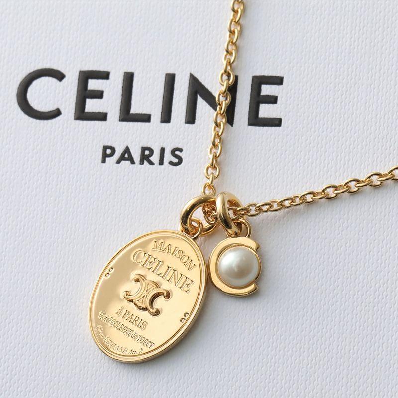CELINE（セリーヌ） ネックレス MEDAL NECKLACE メダル B104U6PRB.01GI