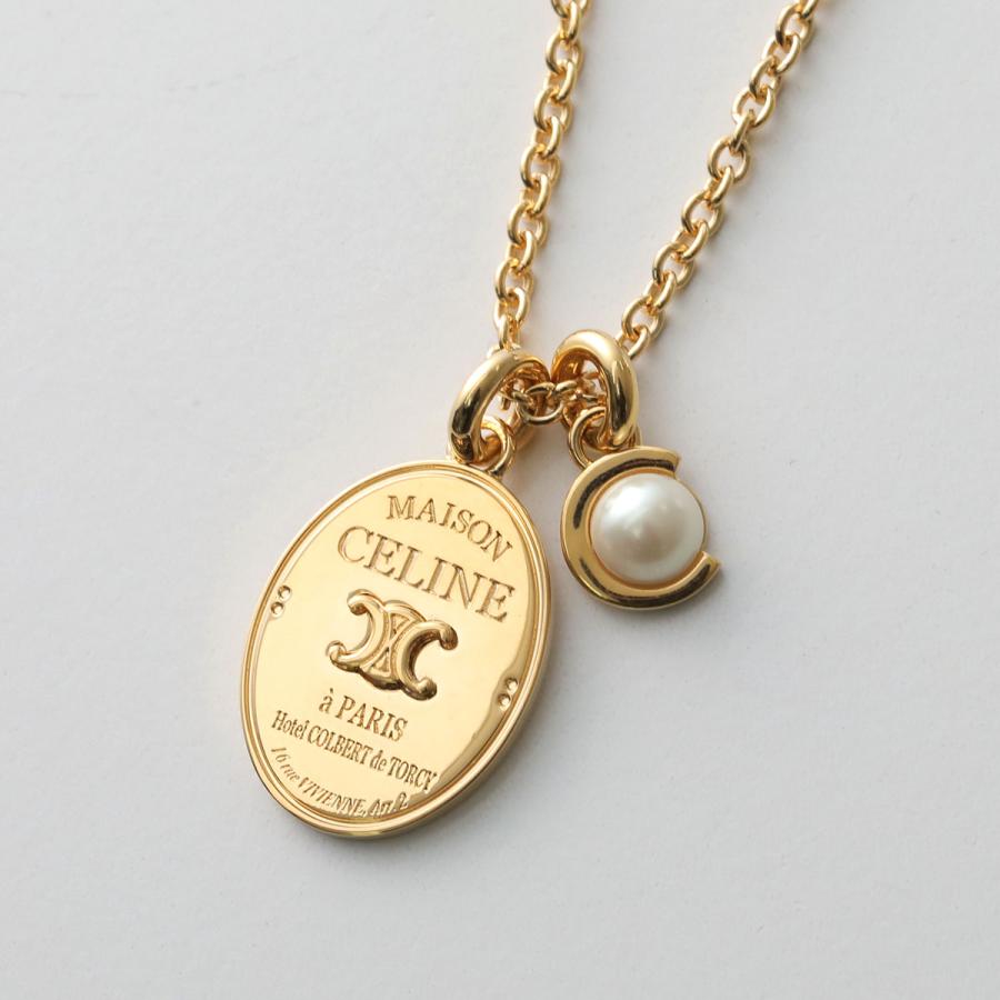CELINE（セリーヌ） ネックレス MEDAL NECKLACE メダル B104U6PRB.01GI