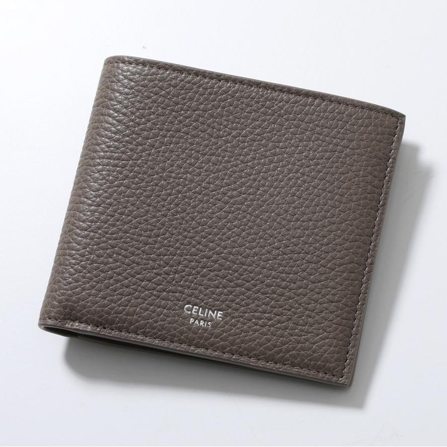 CELINE（セリーヌ） 二つ折り財布 10B653GTZ.09SR メンズ レザー ミニ