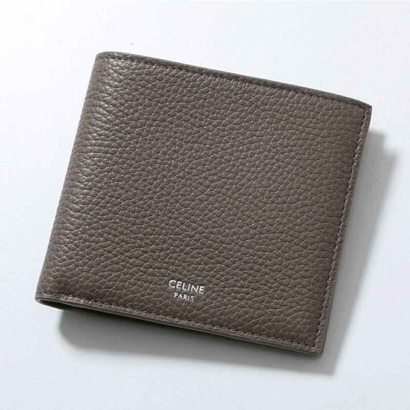 CELINE（セリーヌ） 二つ折り財布 10B653GTZ.09SR メンズ レザー ミニ