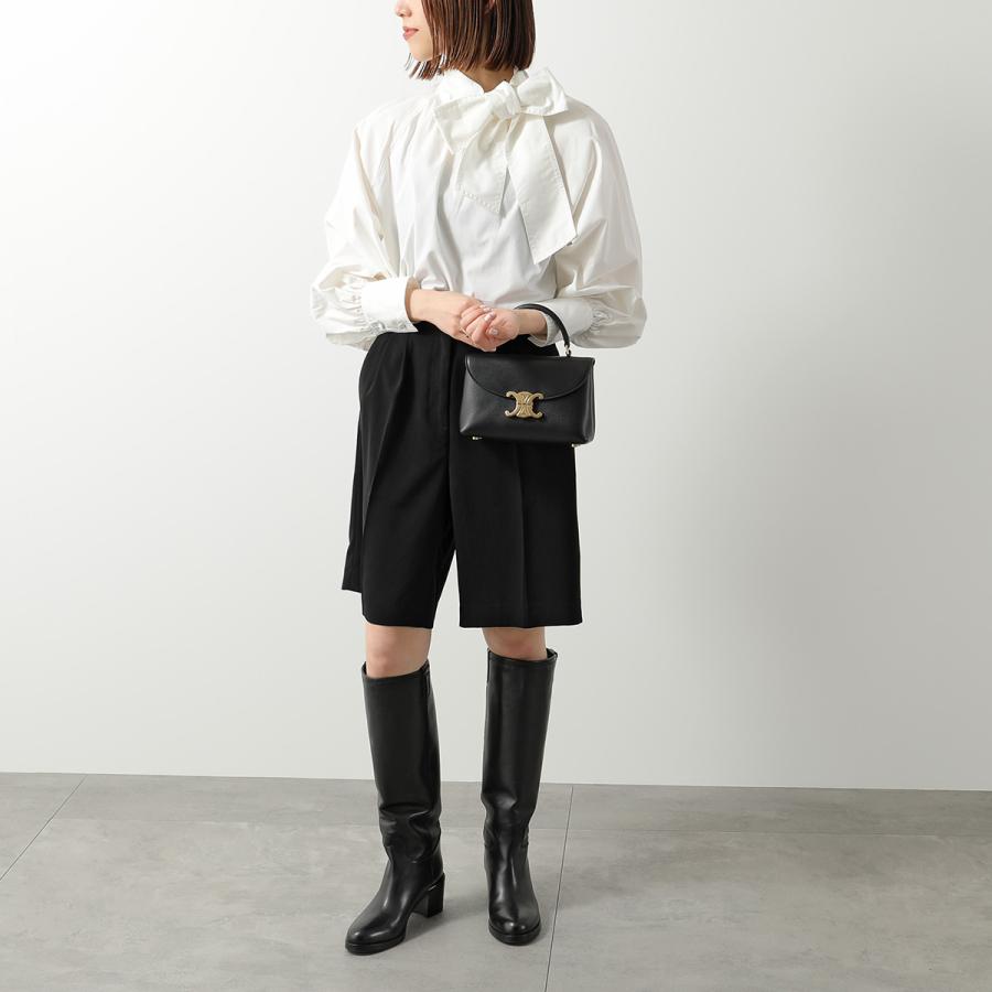 セリーヌ  118113FXK ティーン ニノ トリオンフザブルグレインドカーフスキンショルダーバッグ レディース CELINE（セリーヌ） ハンドバッグ Teen Nino ティーン ニノ 118113FXK