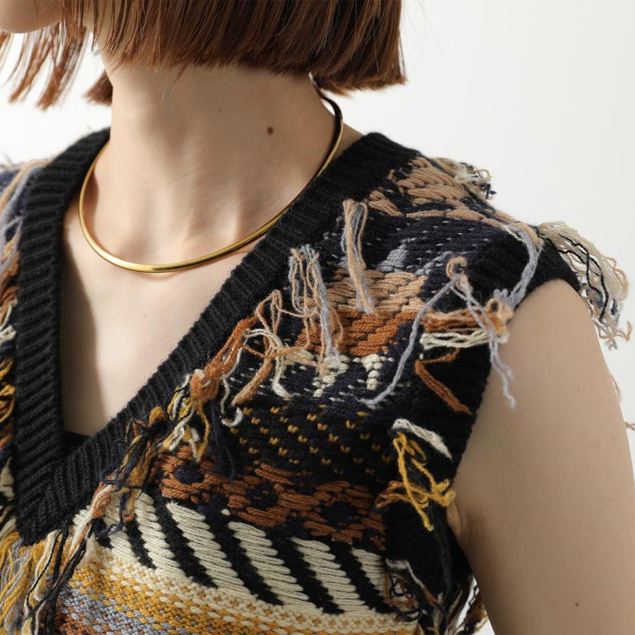 CELINE（セリーヌ） ニットベスト Triomphe トリオンフ RY0LU0V65.19BD