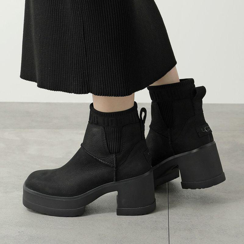 値下げ UGG ブラック ショートブーツ 26cm アグ ブーツ クラシック ショート ムートンブーツ ブラック レディース