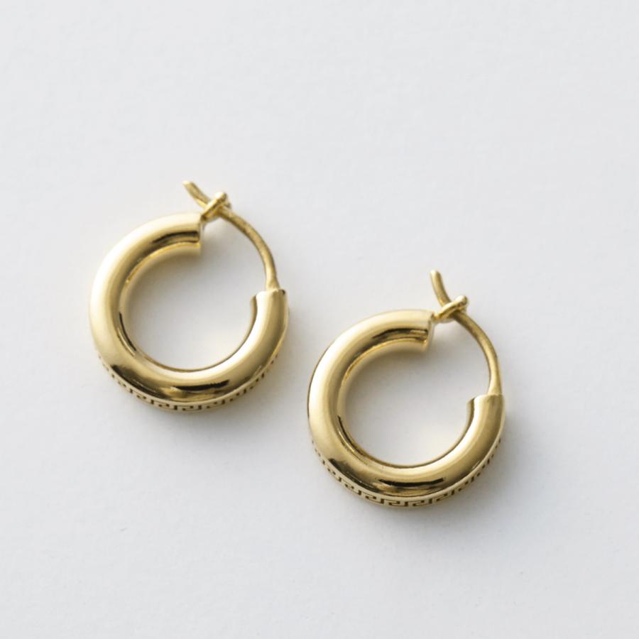 VERSACE（ヴェルサーチェ） ヴェルサーチ フープピアス 1018958