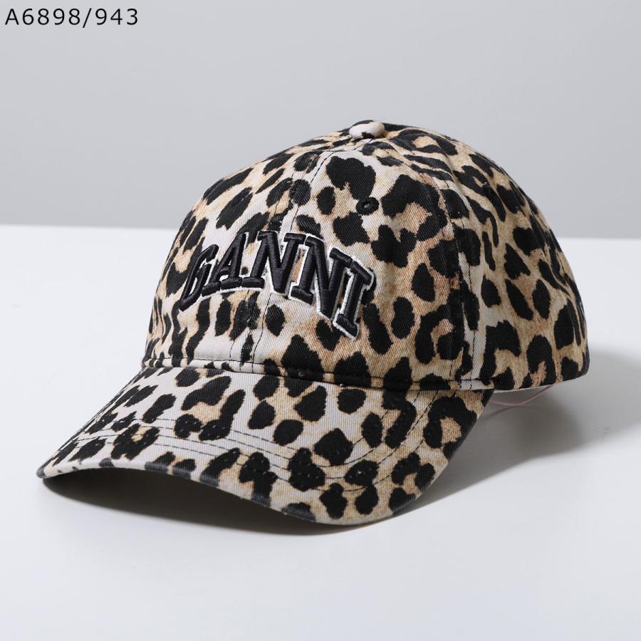 GANNI（ガニー） キャップ Washed Cotton Canvas Cap Emb A6898 A6899