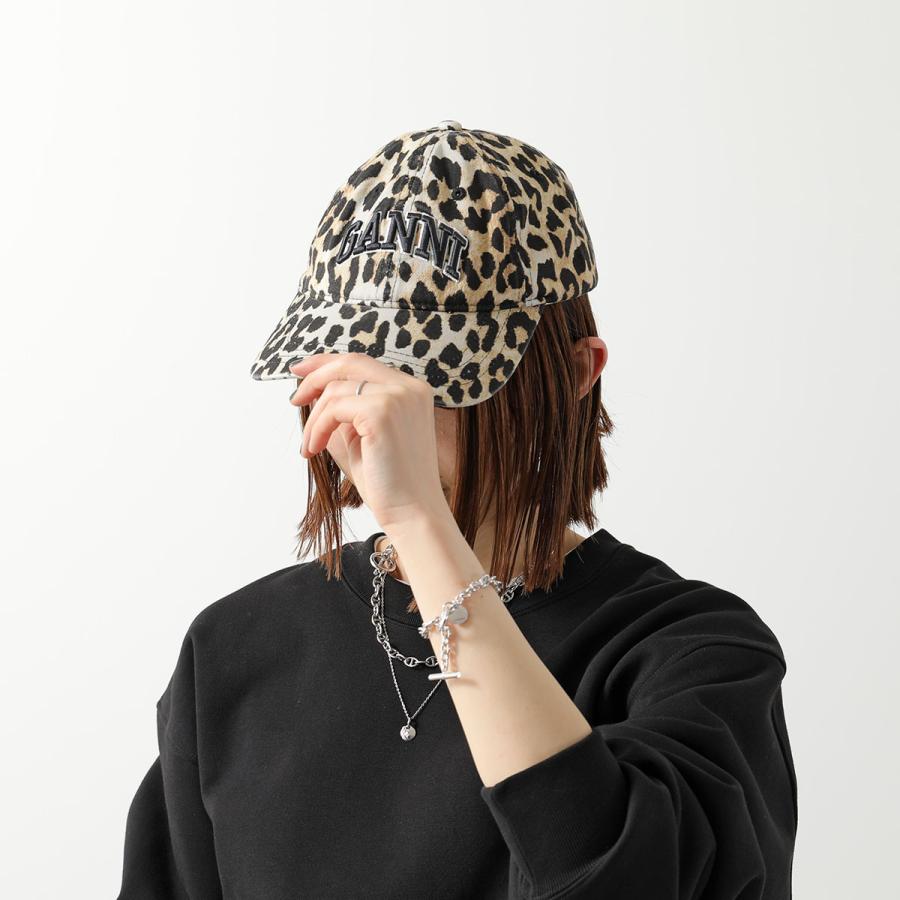 GANNI（ガニー） キャップ Washed Cotton Canvas Cap Emb A6898 A6899