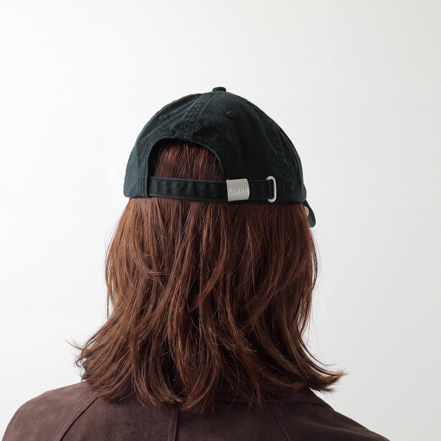 GANNI（ガニー） キャップ Washed Cotton Canvas Cap Emb A6898 A6899