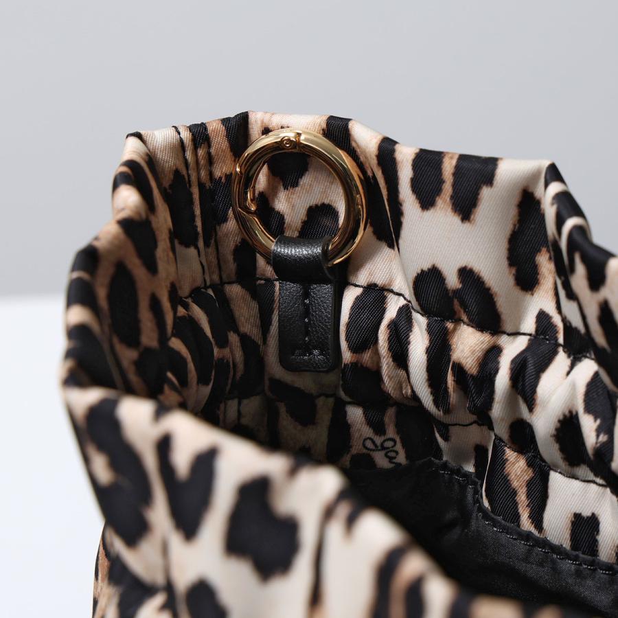 GANNI（ガニー） 巾着バッグ Pouch Printed Nylon B3010069 レディース