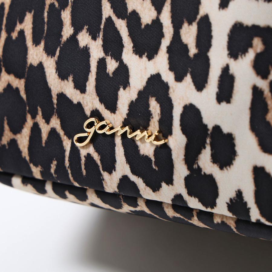 GANNI（ガニー） 巾着バッグ Pouch Printed Nylon B3010069 レディース