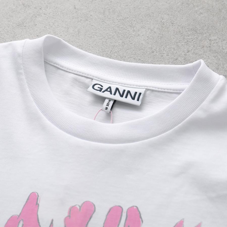 GANNI（ガニー） Tシャツ Basic Cotton Jersey T-shirt A1050061