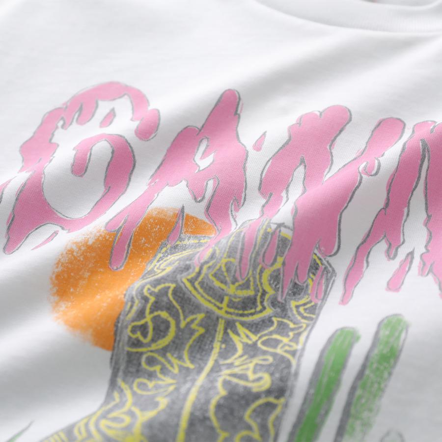 GANNI ガニー Tシャツ Basic Cotton Jersey T-shirt  A1050061 A1050074 A1050075 レディース 半袖 カットソー クルーネック コットン ロゴT カラー3色の画像
