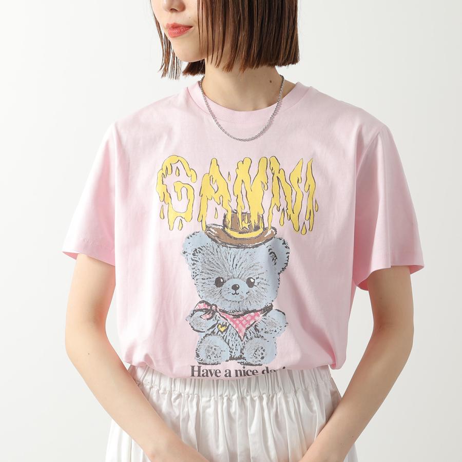 GANNI（ガニー） Tシャツ Basic Cotton Jersey T-shirt A1050061