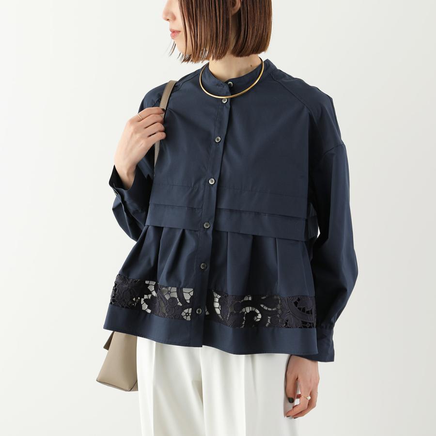 【新品タグ付】フランシュリッペflower ブラウス(ネイビー) 楽天市場】franche lippee フランシュリッペ ブラウスの通販