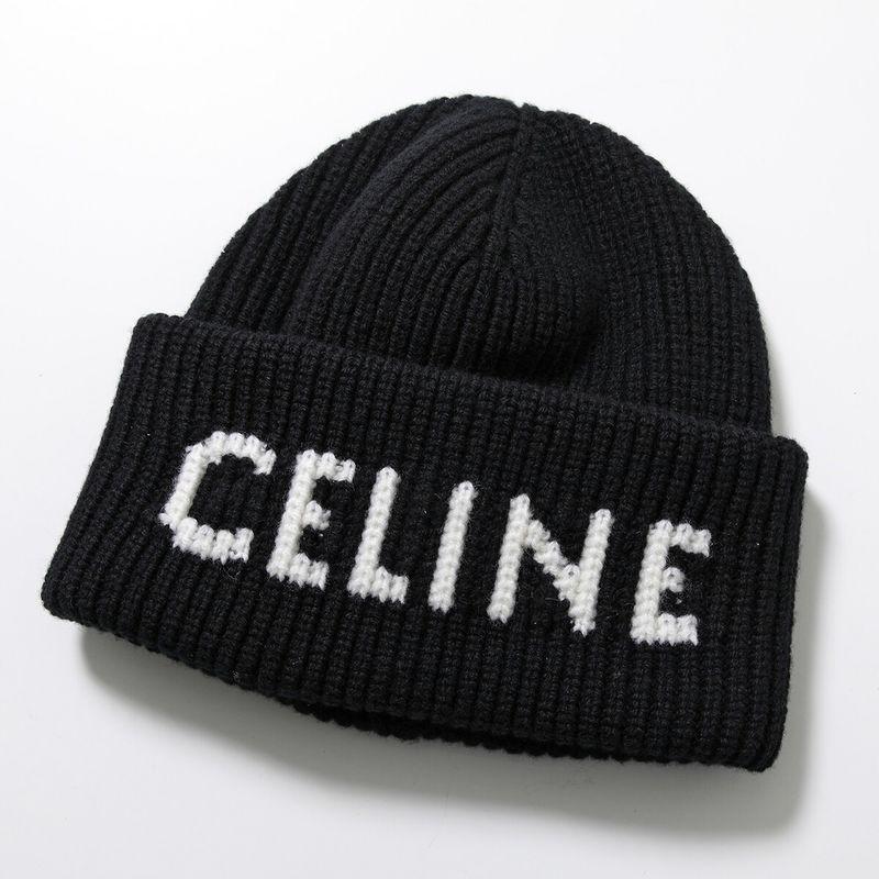 CELINE（セリーヌ） ニット帽 AA0H92I93.38AO メンズ カシミヤ混ウール