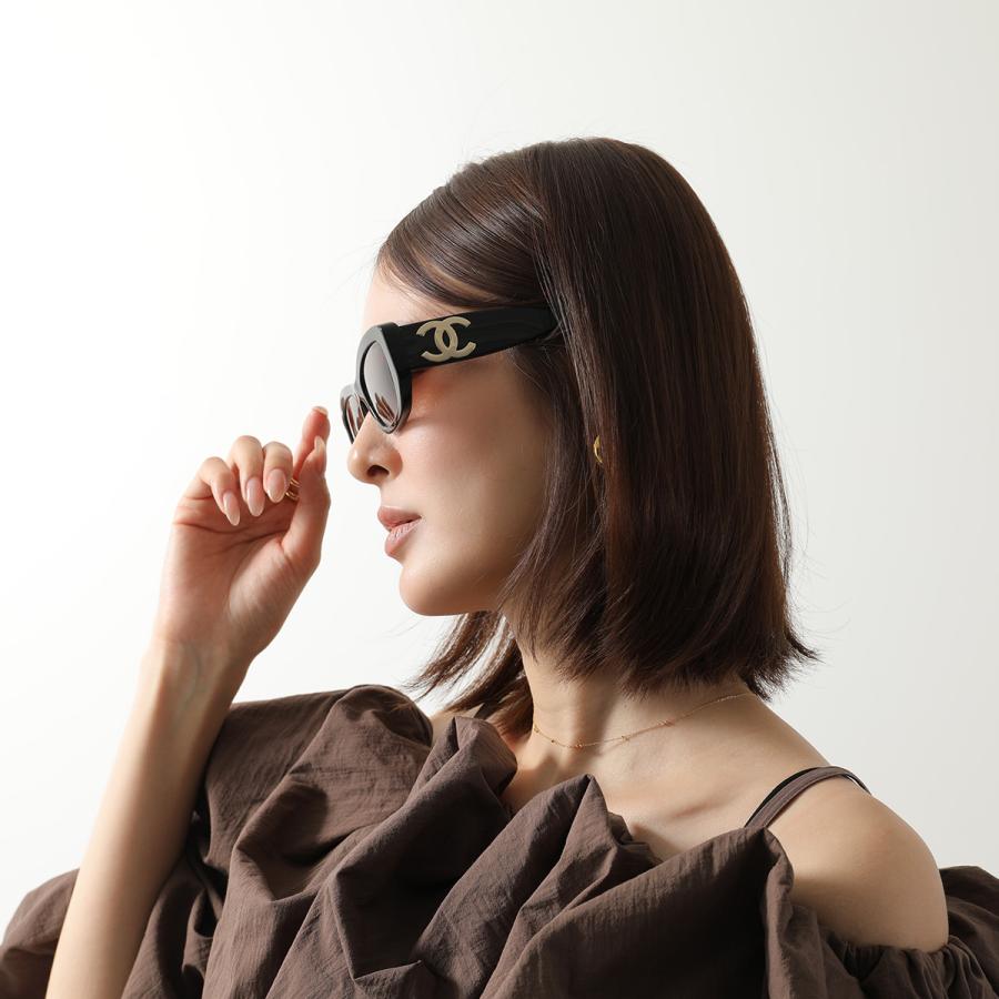 【美品】CHANEL シャネル　ココマーク　リムレス　サングラス　スクエア CHANEL（シャネル） サングラス 5493 レディース スクエア型 セル