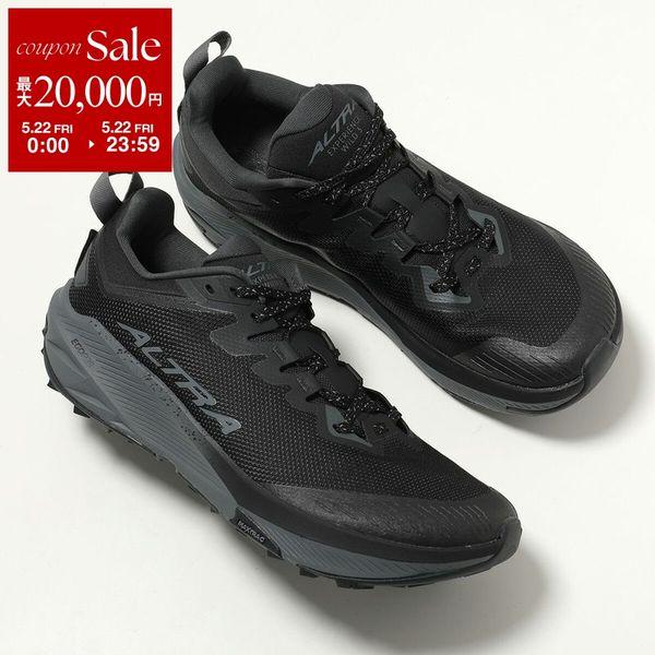 ALTRA アルトラ スニーカー M EXPERIENCE WILD 3 AL0A85U6001 メンズ ローカット メッシュ 軽量 トレイルランニング シューズ 靴 001/BLACK-BLACKの画像