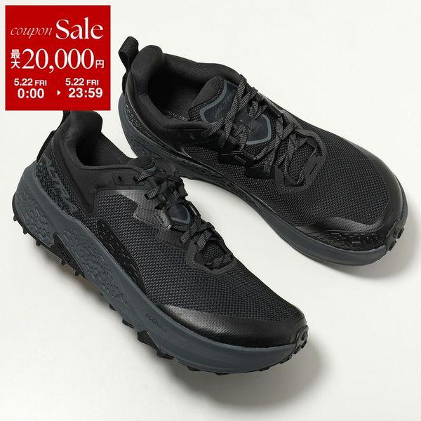 ALTRA アルトラ スニーカー M TIMP 6 ティンプ AL0A85T6001 メンズ ローカット Vibram ビブラムソール 厚底 トレイル シューズ 靴 BLACK-BLACKの画像