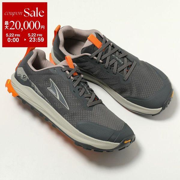 ALTRA アルトラ スニーカー M LONE PEAK 9+ ローンピーク AL0A85RG222 メンズ ローカット Vibram ビブラムソール 軽量 トレイル シューズ 靴 DARK-SHADOWの画像