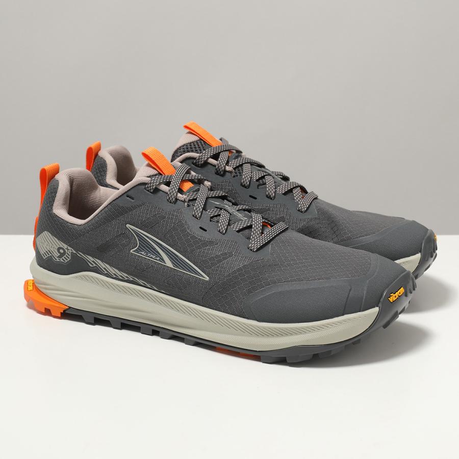 ALTRA アルトラ スニーカー M LONE PEAK 9+ ローンピーク AL0A85RG222 メンズ ローカット Vibram ビブラムソール 軽量 トレイル シューズ 靴 DARK-SHADOWの画像