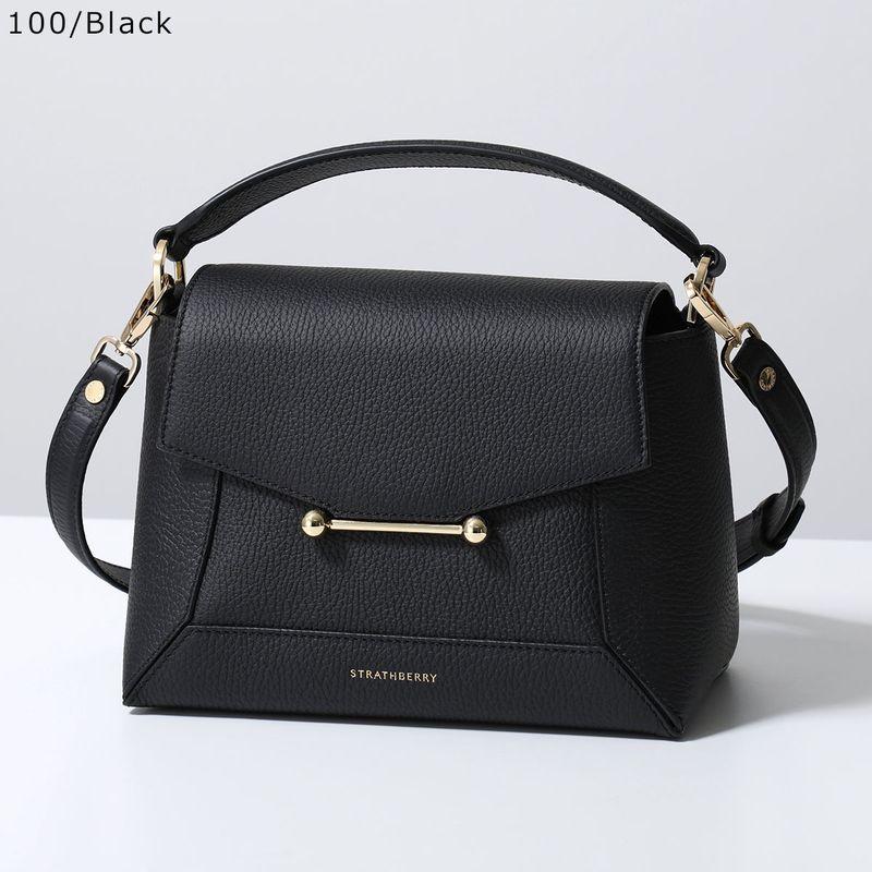 STRATHBERRY レザーショルダーバッグ STRATHBERRY ストラスベリー ハンドバッグ MOSAIC TOP HANDLE モザイク