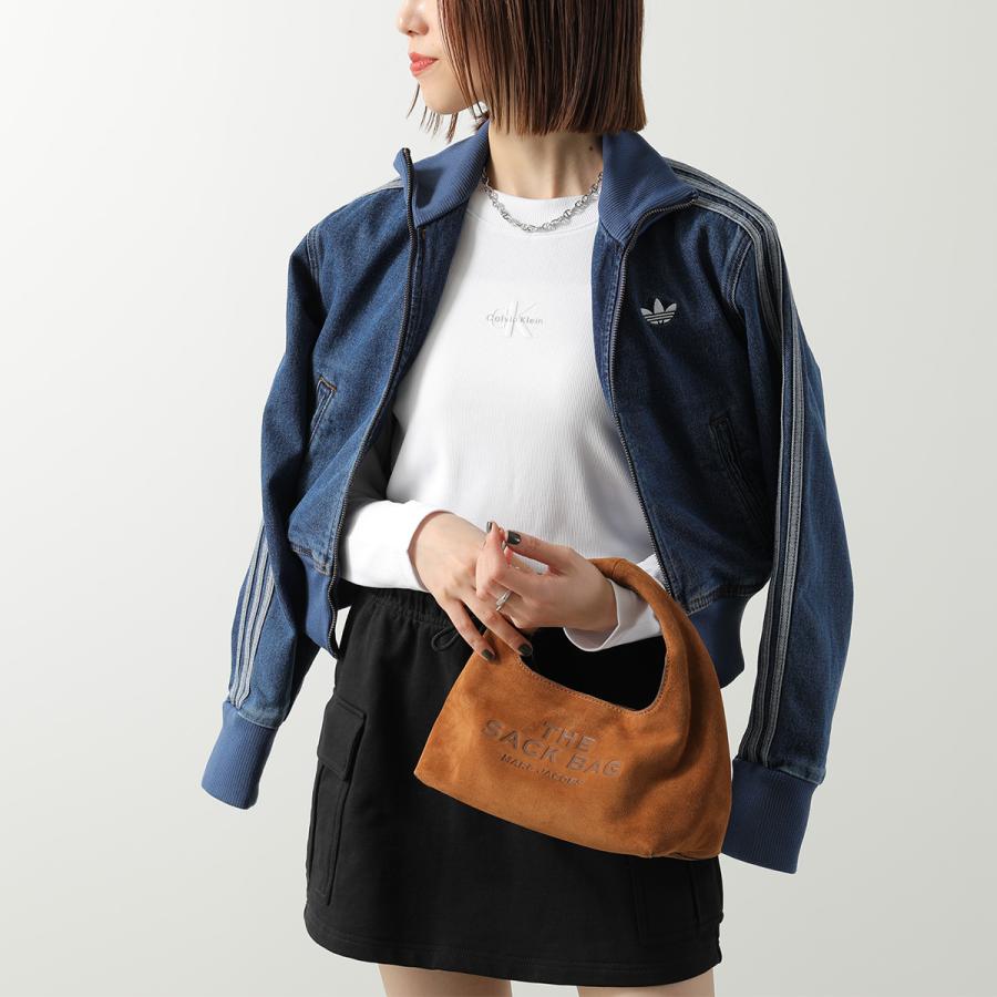 CALVIN KLEIN JEANS カルバンクライン ジーンズ Tシャツ A- LS MONOGRAM BABY TEE LV047A803G レディース 長袖 リブ クロップド丈 ロゴT カラー2色の画像