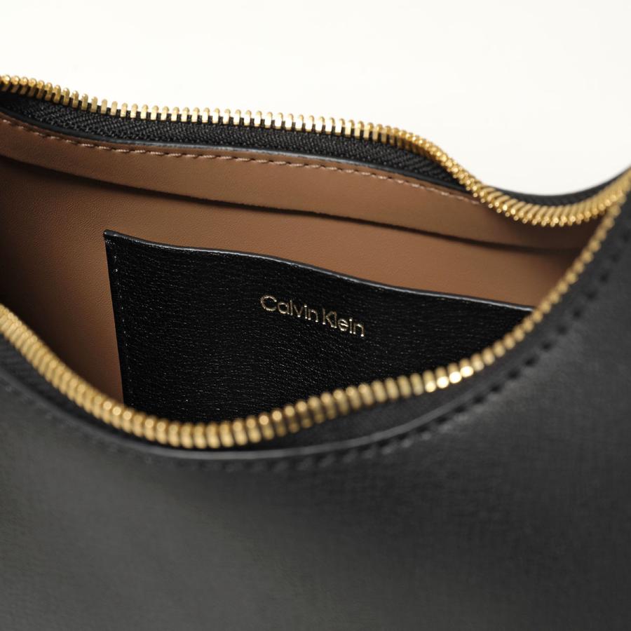 新品   カルバンクライン ショルダーバッグ ゴールド Calvin Klein（カルバン・クライン） ハンドバッグ FOIL LOGO CONV